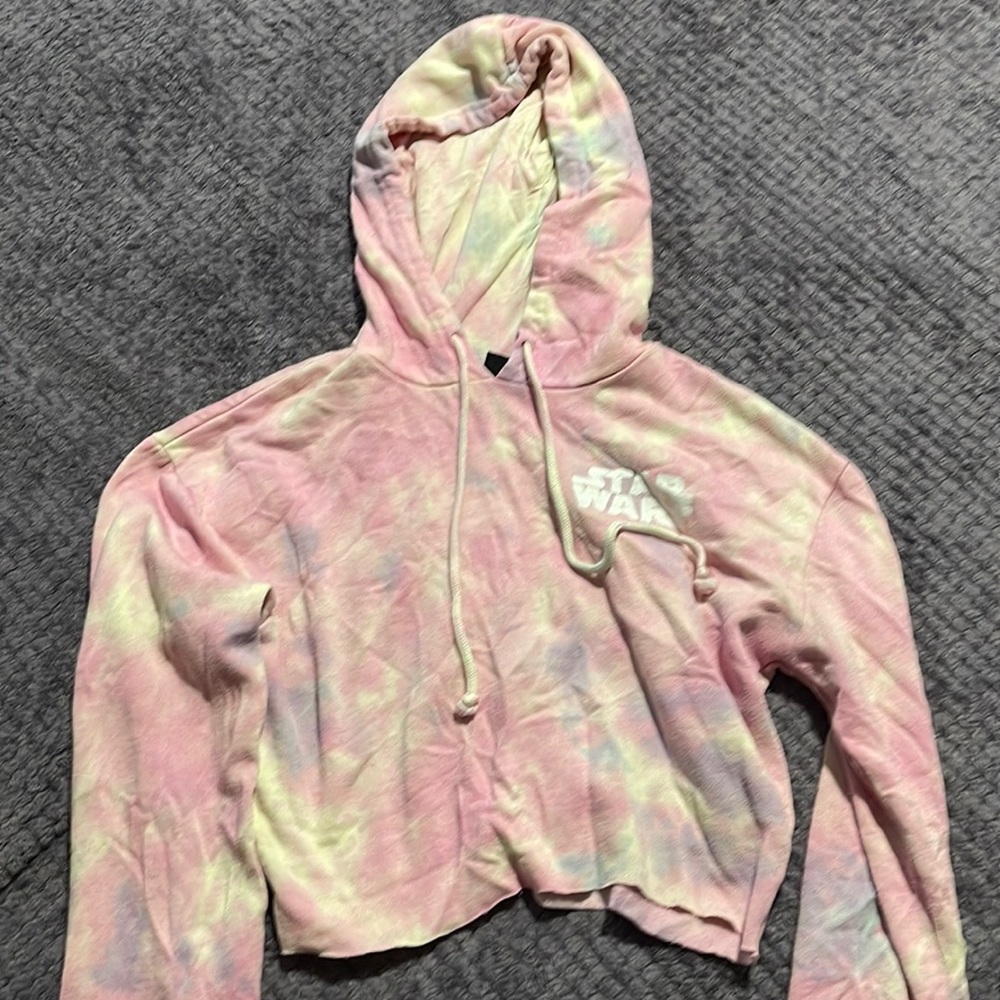 Star Wars cropped hoodie